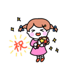 日常で使える！ 三つ編みちゃん（個別スタンプ：39）