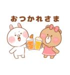 LINEFRIENDS ゆるっと使えるスタンプ（個別スタンプ：14）