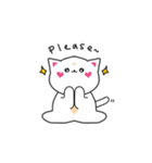 可愛い猫ちゃんの日常生活（個別スタンプ：18）