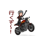 ネイキッドバイク女子2（個別スタンプ：11）