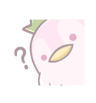 ゆらゆらイチゴペンギンすたんぷ（個別スタンプ：3）