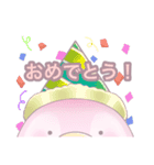 ゆらゆらイチゴペンギンすたんぷ（個別スタンプ：15）