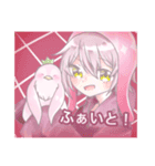 ゆらゆらイチゴペンギンすたんぷ（個別スタンプ：16）
