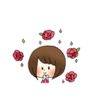 輝く女性部！（個別スタンプ：8）