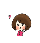 輝く女性部！（個別スタンプ：34）