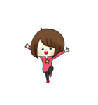 輝く女性部！（個別スタンプ：40）