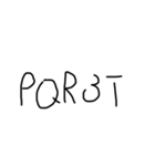 PQR3T（個別スタンプ：1）