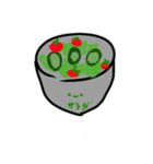「ご飯何？」ときかれた時に使えるスタンプ（個別スタンプ：16）
