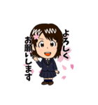 リタちゃんスタンプ01（個別スタンプ：1）