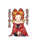 憂いの花魁スタンプ（個別スタンプ：2）