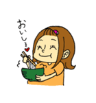 妊婦さんあるある カラーバージョン（個別スタンプ：6）