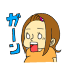妊婦さんあるある カラーバージョン（個別スタンプ：22）