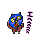 週間チョコナッツ vol.9 リスマスクとハナ（個別スタンプ：3）