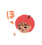 感情ゆたかりんごっ子（個別スタンプ：25）