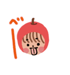 感情ゆたかりんごっ子（個別スタンプ：33）