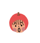 感情ゆたかりんごっ子（個別スタンプ：34）