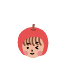感情ゆたかりんごっ子（個別スタンプ：36）