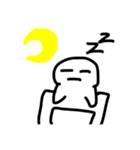 無口なやつ（個別スタンプ：3）