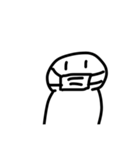 無口なやつ（個別スタンプ：9）