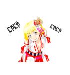 頑張る巫女お姉さん HG 4（個別スタンプ：4）