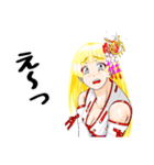 頑張る巫女お姉さん HG 4（個別スタンプ：14）