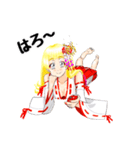 頑張る巫女お姉さん HG 4（個別スタンプ：20）