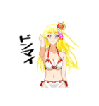 頑張る巫女お姉さん HG 4（個別スタンプ：29）