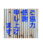 ご挨拶(壁背景ver.)（個別スタンプ：8）
