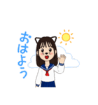 jk 日常生活のあいさつ（個別スタンプ：5）