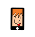 スマホ画面スタンプ（個別スタンプ：3）