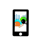 スマホ画面スタンプ（個別スタンプ：4）