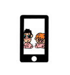スマホ画面スタンプ（個別スタンプ：5）