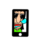 スマホ画面スタンプ（個別スタンプ：7）