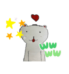 しろくまいぬ1（個別スタンプ：7）