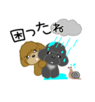 BBコンビ 梅雨（個別スタンプ：28）