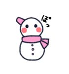 らくがき雪だるま（個別スタンプ：31）