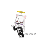 闇堕ちぶーにゃん（個別スタンプ：8）