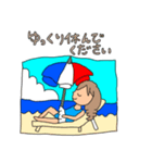 SAEkonのゆかいな仲間たち海の日ver（個別スタンプ：24）