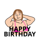 ちかこちゃんの誕生日（個別スタンプ：6）