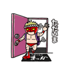 お好み焼き まっか『まっかマン』スタンプ（個別スタンプ：25）