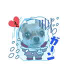 よく使う文字入り♡ペット（個別スタンプ：17）