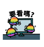 かっぱ 手で招-4（個別スタンプ：15）