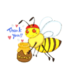 ミツバチと生き物いろいろvol.9（個別スタンプ：1）
