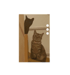 丸だ印の猫（個別スタンプ：15）