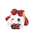 コロモチなひまりちゃん（個別スタンプ：3）