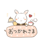 うさこちゃんと動物たちのHAPPYスタンプ（個別スタンプ：1）