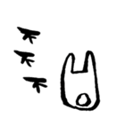 うさぎ中国語（個別スタンプ：24）