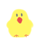 ひよこ(BLUE＆YELLOW)（個別スタンプ：3）