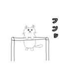 白黒猫助その①（個別スタンプ：16）