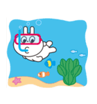 PLUG BUNNY "SUMMER"（個別スタンプ：11）